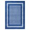 Homeroots 4 x 6 ft. Navy & Ivory Geometric Area Rug 385883 - alternate 6
